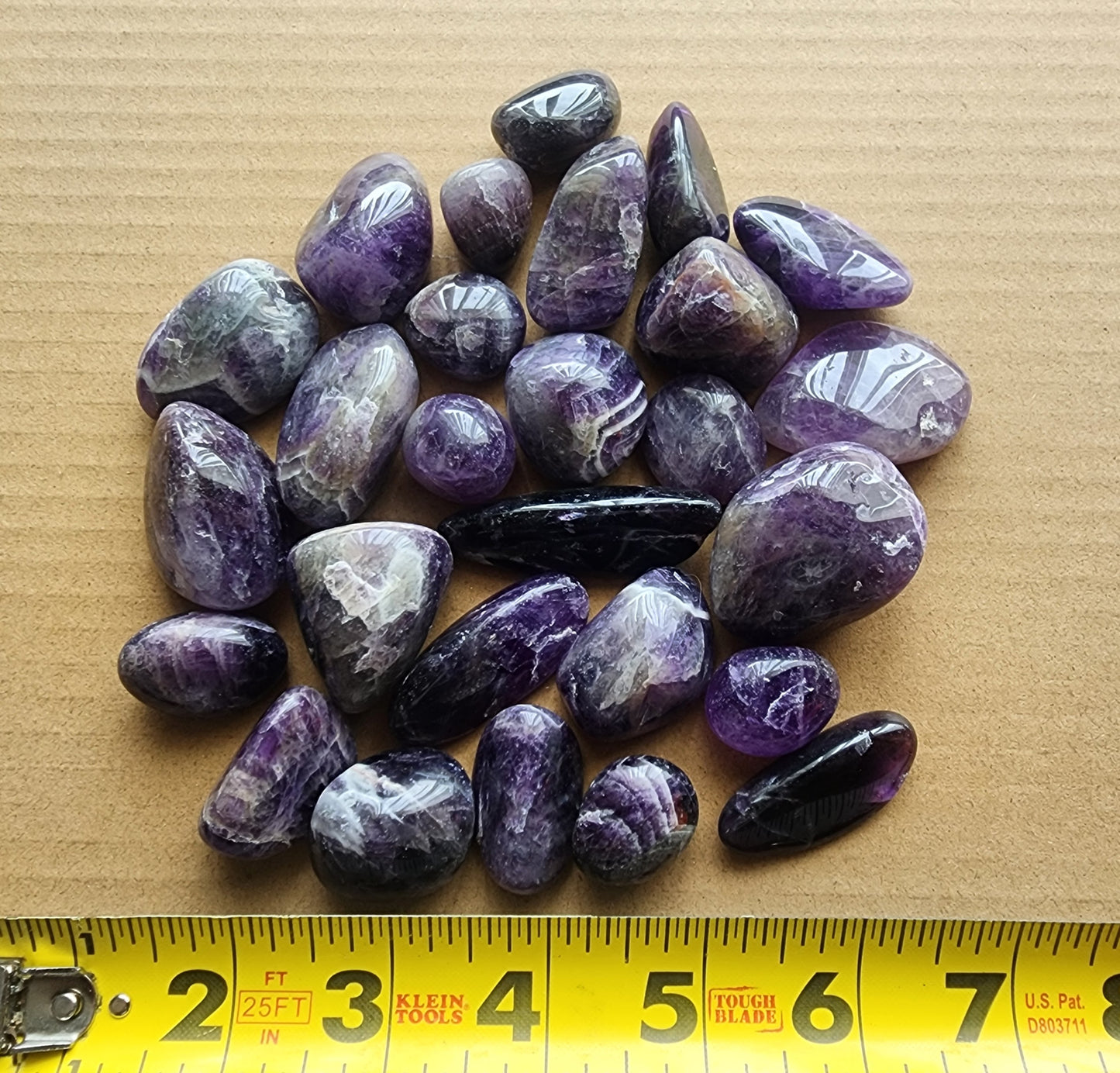 Amethyst Tumble - Tumbled Amethyst - Polished Stones - Healing Crystals -  Third Eye and Crown Chakra Stones