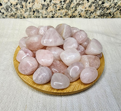 Rose Quartz Tumbled - Tumbled Rose Quartz - Polished Stones - Healing Crystals - Love Stone