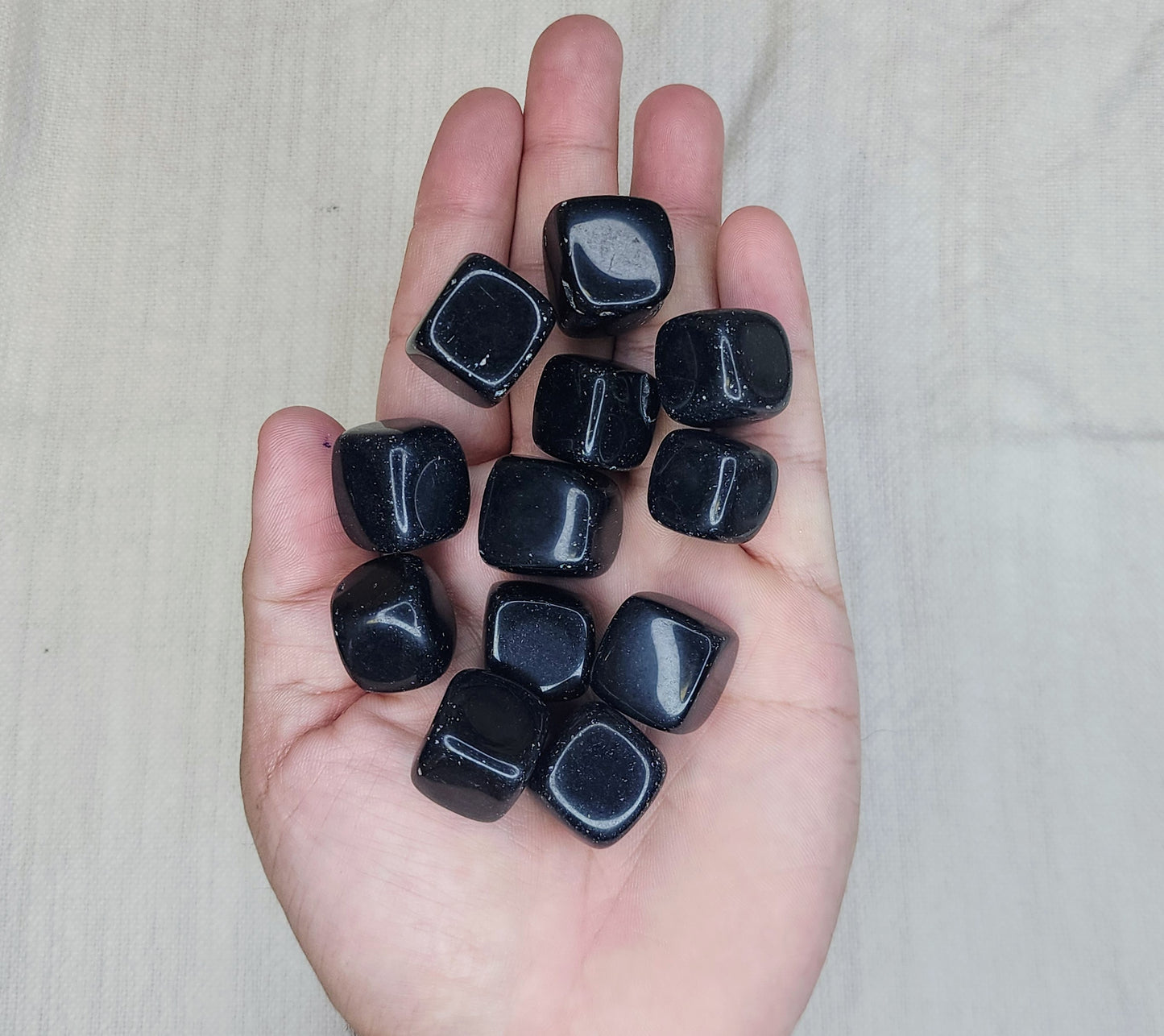 Black Obsidian Cube - Block Negativity - Smooth Black Obsidian - Protection Crystals -  Healing Crystals - Cleansing Crystals