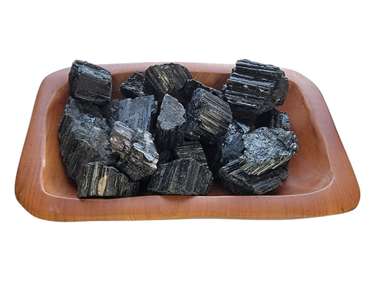 Black Tourmaline - Multiple Sizes - Rough Black Tourmaline - Protection Crystal -  Healing Crystal - Black Tourmaline