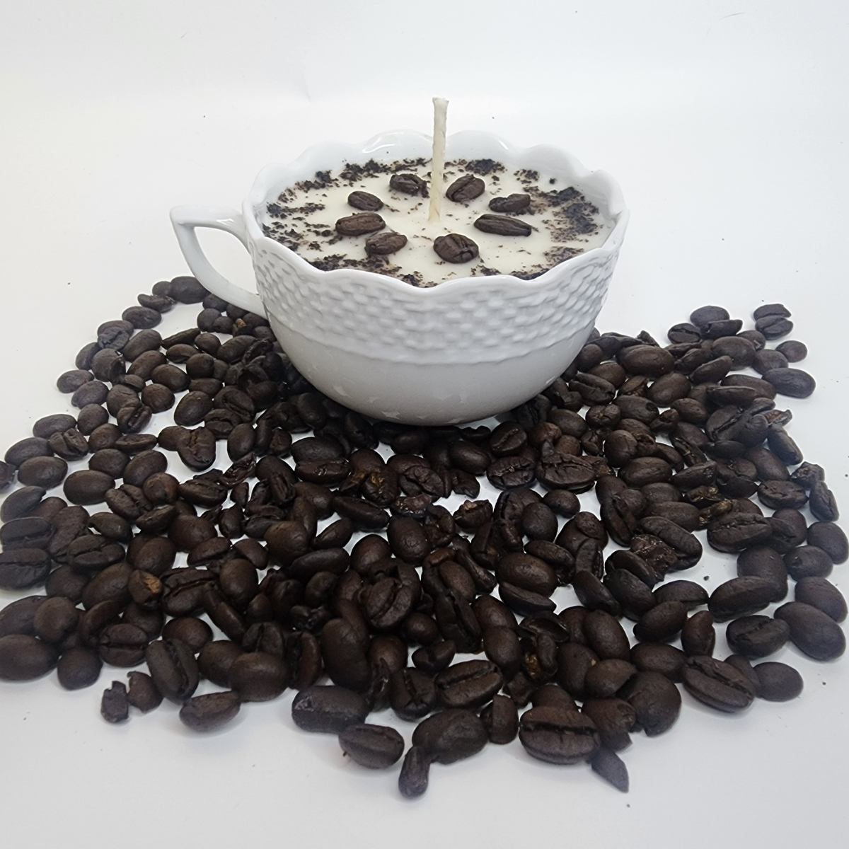 Paw-spresso | Espresso Coffee Teacup Candle 4.9 oz (140g) | Limited stock