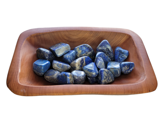 Lapis Lazuli Tumbled Stones - Inner Wisdom, Communication, and Spiritual Harmony - Crystal Healing