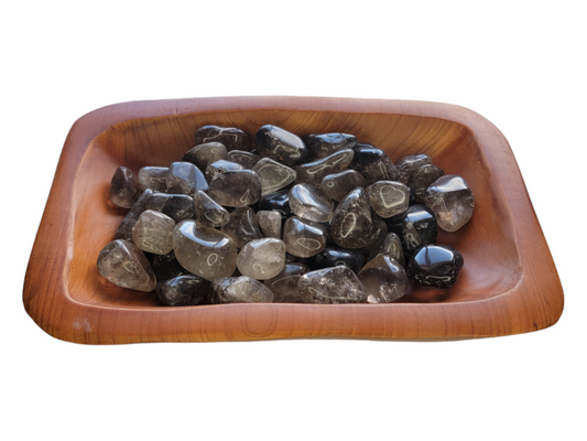 Smoky Quartz Tumbled Stones Grounding and Protection - Natural Energy Shield - Crystal Healing